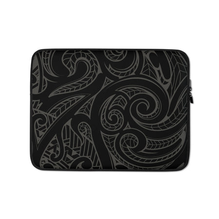 Pink Tropical Floral and Fern Laptop Case / Sleeve