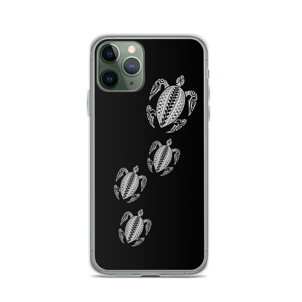 Polynesian black iphone case