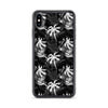 black and white Hawaiian iphone case