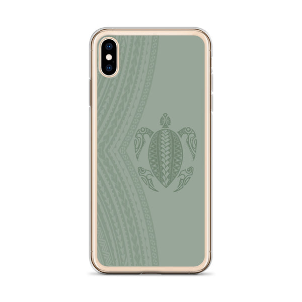 Polynesian turtle iphone case