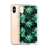 green tropical phone case