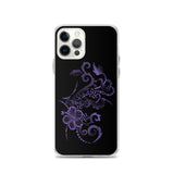 iphone floral case purple