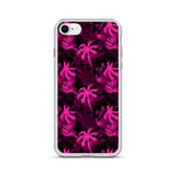 tropical pink iphone phone case