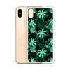 green palm phone case