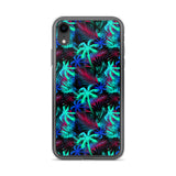 colorful fern iphone case