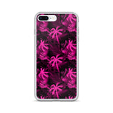 pink tropical iphone case