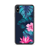 monstera leaf iphone case