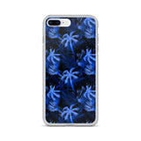 blue iphone hawaiian case