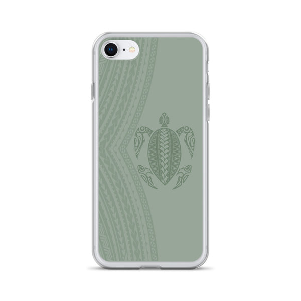 Green Honu iphone case