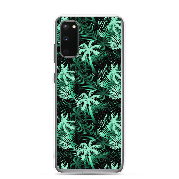 green samsung galaxy palm tree case