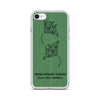 Green Hawaiian iphone case