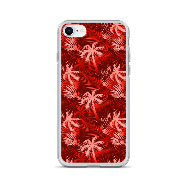 red Hawaiian iphone case