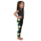 toddler plumeria floral leggings