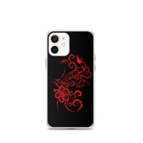 Hibiscus tattoo iphone case