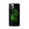 green hibiscus iphone case