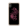 pink hibiscus tropical iphone case