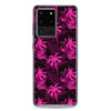 bright pink palm tree samsung case