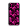 Hot pink Hawaiian iphone case
