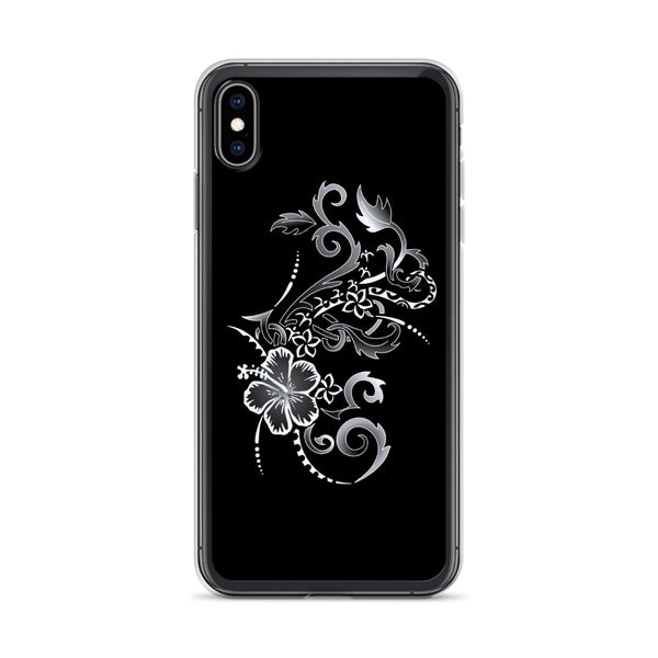 hibiscus tattoo iphone case