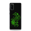 Green Hibiscus tattoo Samsung Galaxy case