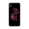 pink flowers iphone case
