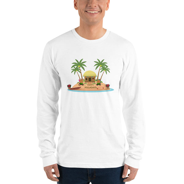 Hawaiian Hula Long Sleeve Shirt