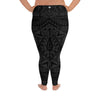 plus size hawaiian leggings