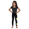 Plumeria floral tropical kids leggings