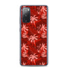 Palm Tree - Red - Samsung Galaxy Case S10 S20 S21 S22 E FE Plus and Ultra