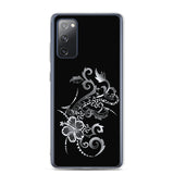 Hibiscus Tattoo - White - Samsung Galaxy Case S10 S20 S21 S22 E FE Plus and Ultra