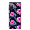 Bright Pink Hibiscus - Samsung Galaxy Case S10 S20 S21 S22 E FE Plus and Ultra