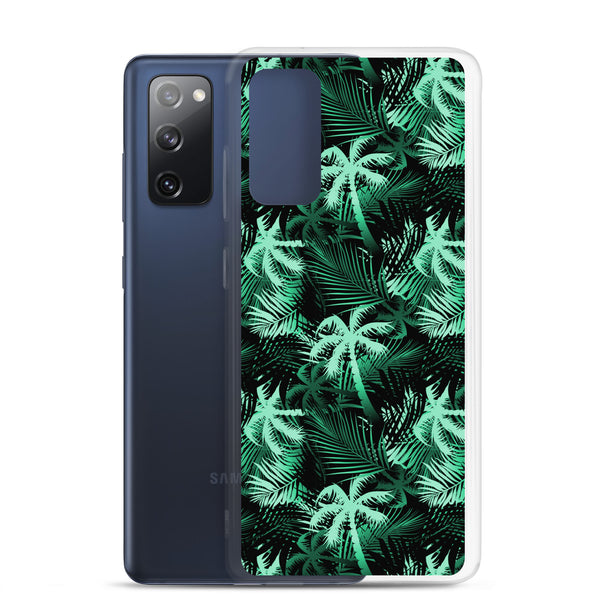 Palm Tree - Green - Samsung Galaxy Case S10 S20 S21 S22 E FE Plus and Ultra
