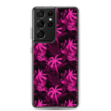 Palm Tree - Hot Pink - Samsung Galaxy Case S10 S20 S21 S22 E FE Plus and Ultra