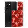 Palm Tree - Red - Samsung Galaxy Case S10 S20 S21 S22 E FE Plus and Ultra