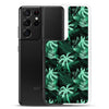 Palm Tree - Green - Samsung Galaxy Case S10 S20 S21 S22 E FE Plus and Ultra