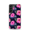 Bright Pink Hibiscus - Samsung Galaxy Case S10 S20 S21 S22 E FE Plus and Ultra