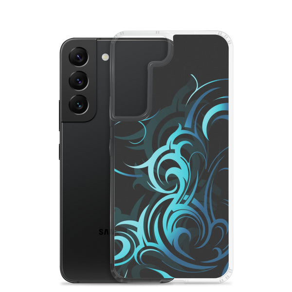 Abstract Wave Pattern Samsung Galaxy Case S10 S20 S21 S22 E FE Plus and Ultra