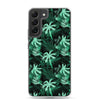 Palm Tree - Green - Samsung Galaxy Case S10 S20 S21 S22 E FE Plus and Ultra