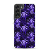 Palm Tree - Purple - Samsung Galaxy Case S10 S20 S21 S22 E FE Plus and Ultra