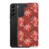 Palm Tree - Red - Samsung Galaxy Case S10 S20 S21 S22 E FE Plus and Ultra