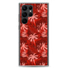 Palm Tree - Red - Samsung Galaxy Case S10 S20 S21 S22 E FE Plus and Ultra