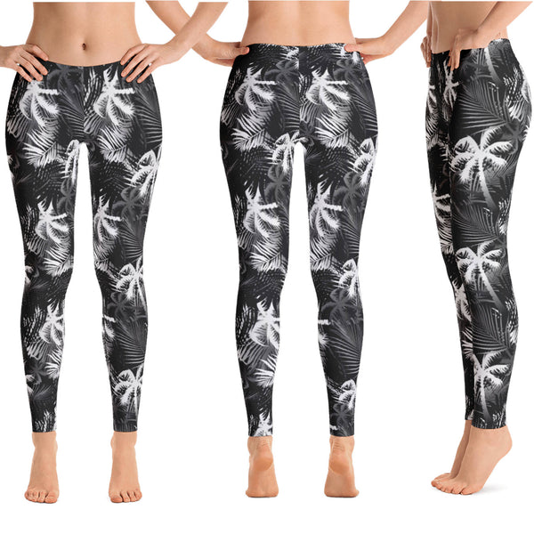 #12 Alo Yoga Tropical Palm Print small legging bright colors