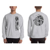 Gray Grey Polynesian Samoan tattoo Hawaiian Sweatshirt