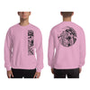 Light Pink Polynesian Samoan tattoo Hawaiian Sweatshirt