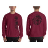 Maroon Polynesian Samoan tattoo Hawaiian Sweatshirt