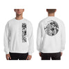 White Polynesian Samoan tattoo Hawaiian Sweatshirt