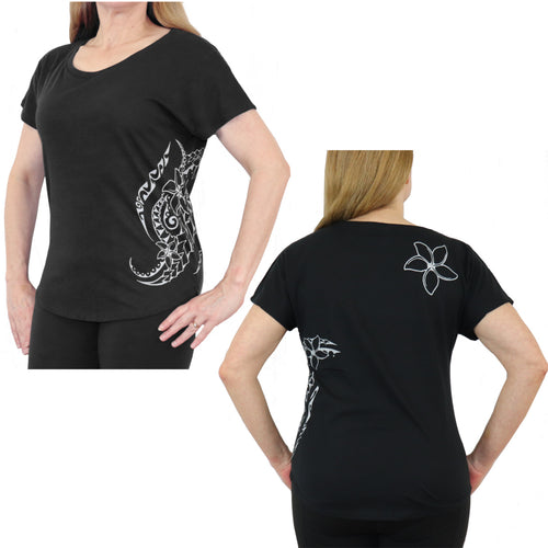 Polynesian tattoo relaxed fit t shirt