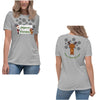 Christmas - Merry Fitness and a Happy New Rear Women's Relaxed T-Shirt