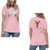 Christmas - Merry Fitness and a Happy New Rear Women's Relaxed T-Shirt