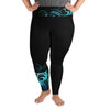 Plus size Hawaiian leggings